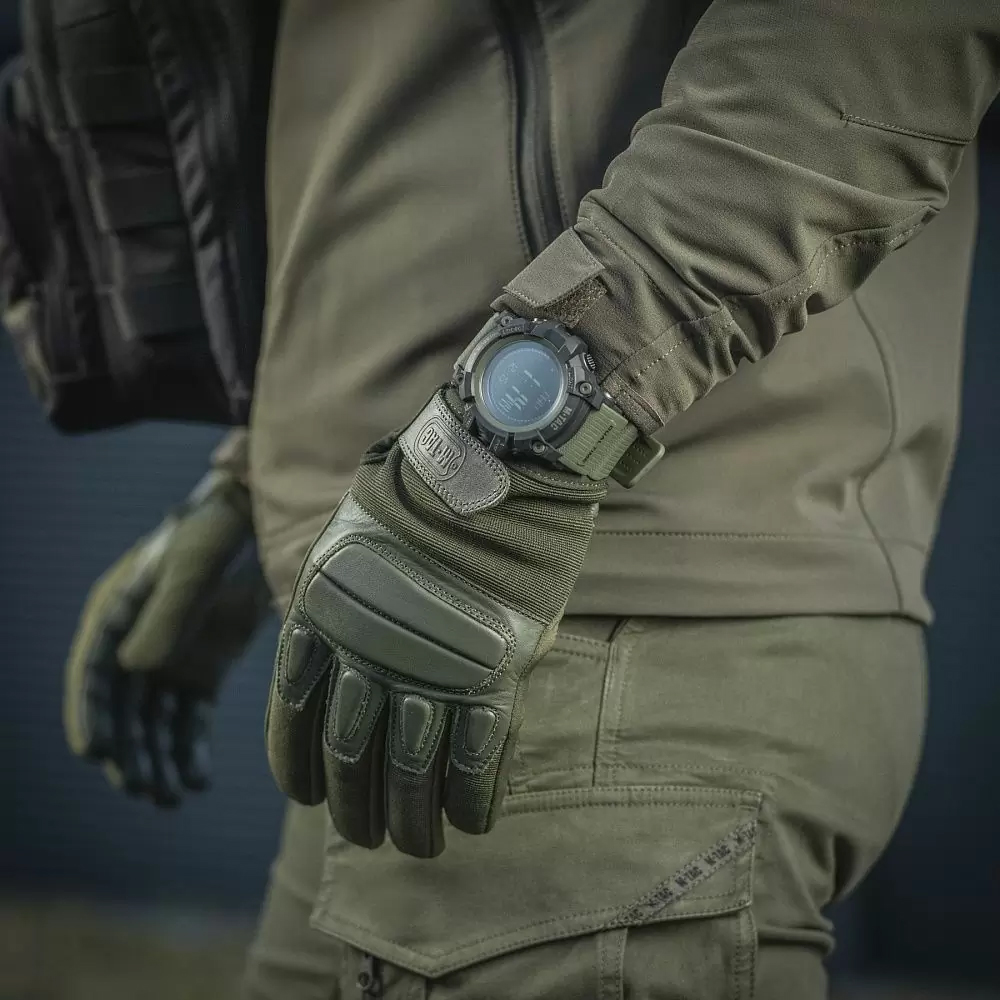 Годинник тактичний M-Tac Adventure Black/Olive Фото 7
